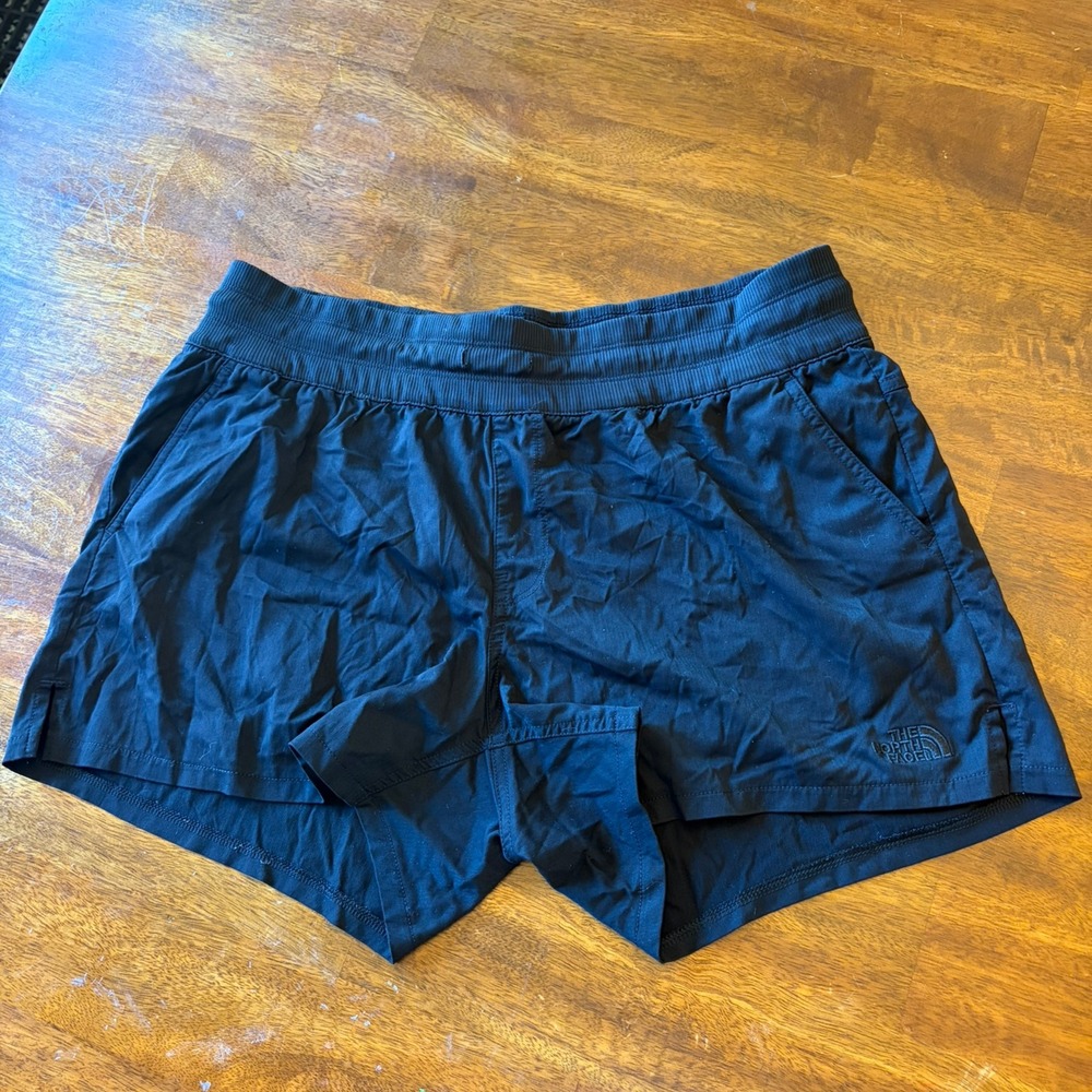 The North Face Aphrodite Motion Shorts Womens L Black Hiking Stretch Pack